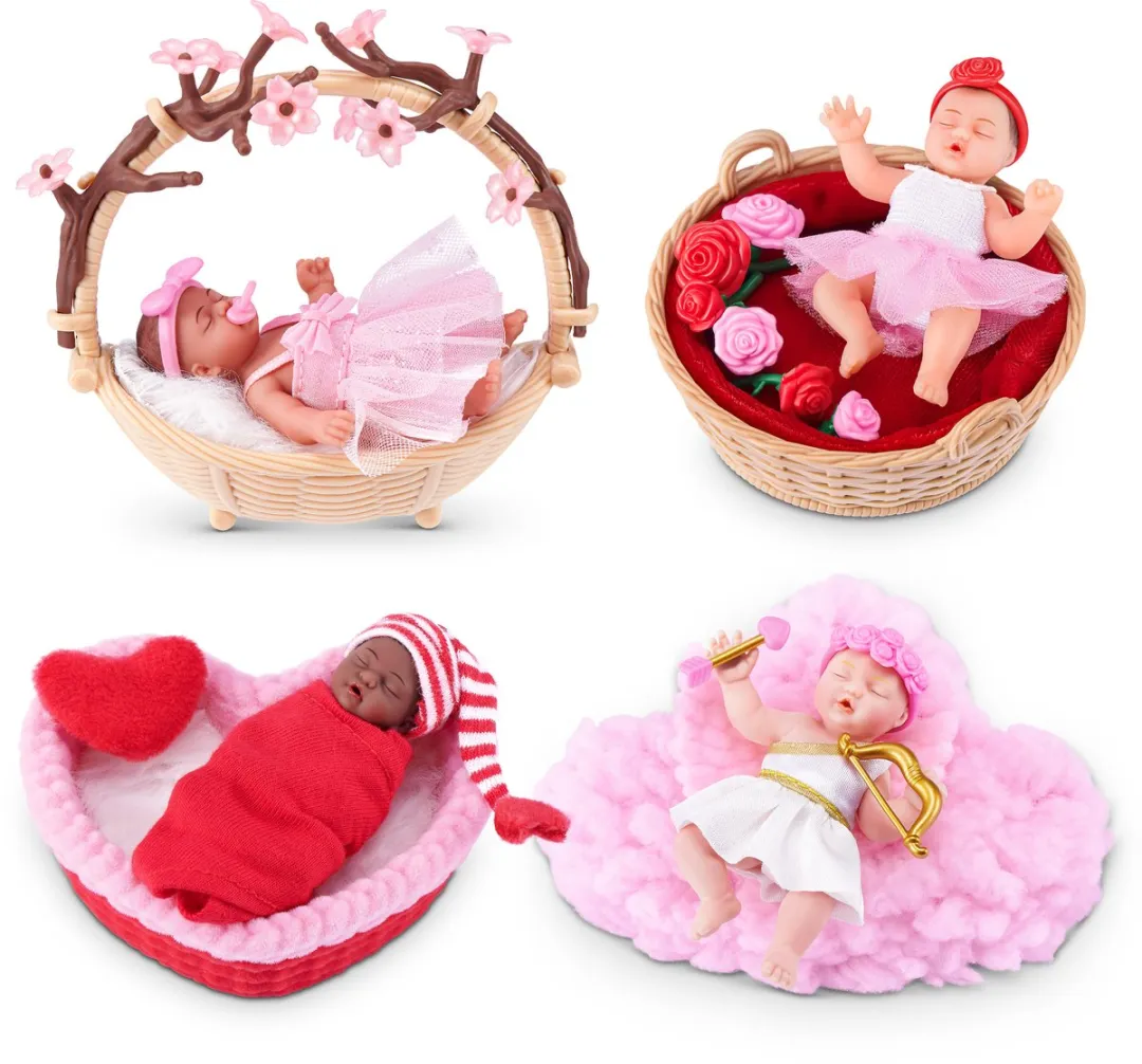 Mini My Mini Baby Sweet Hearts Series 1 - 2 Stuks - Rood - afbeelding 6 van 6