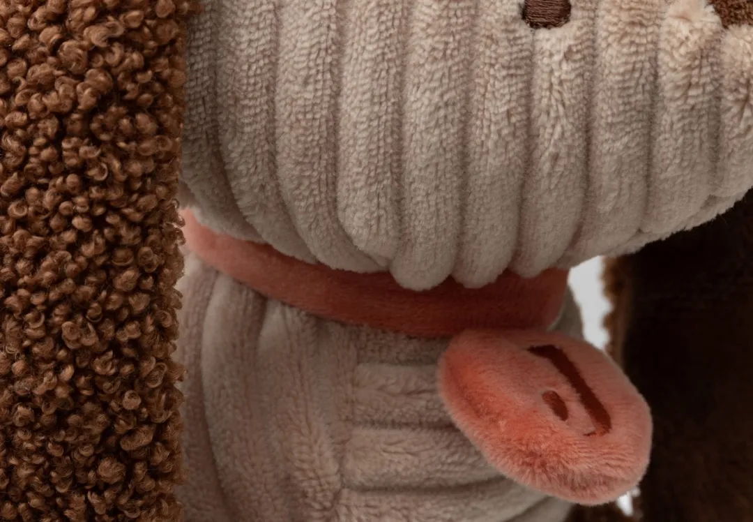 Jollein Knuffel Hond Diego Ribstof Biscuit