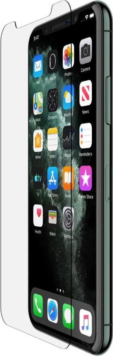 Belkin SCREENFORCE InvisiGlass Antimicrobiële Screenprotector iPhone 11 Pro