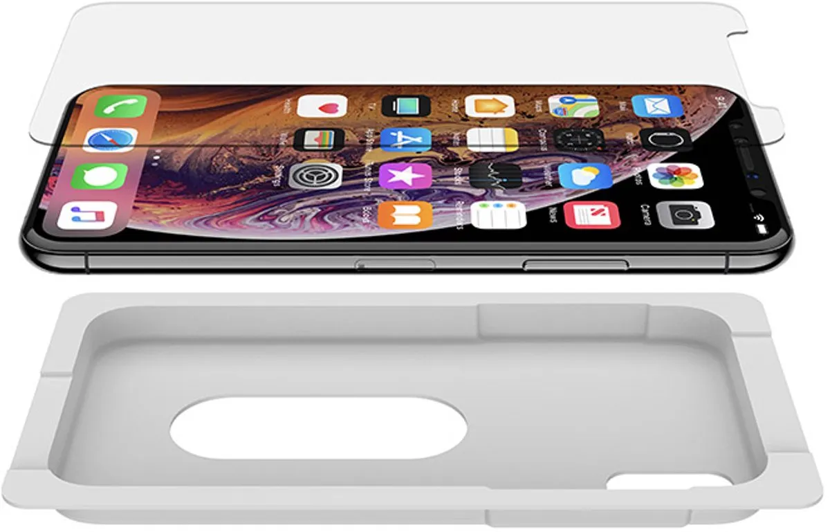 Belkin SCREENFORCE InvisiGlass Antimicrobiële Screenprotector iPhone 11 Pro