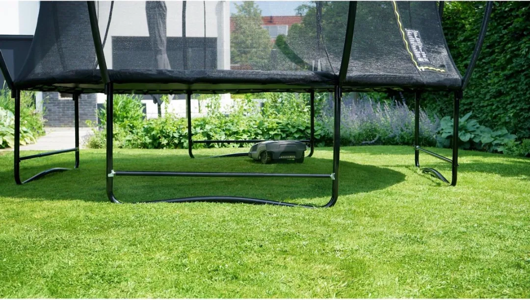 EXIT Robotmaaierstop L Trampoline - Set van 2 - Zwart