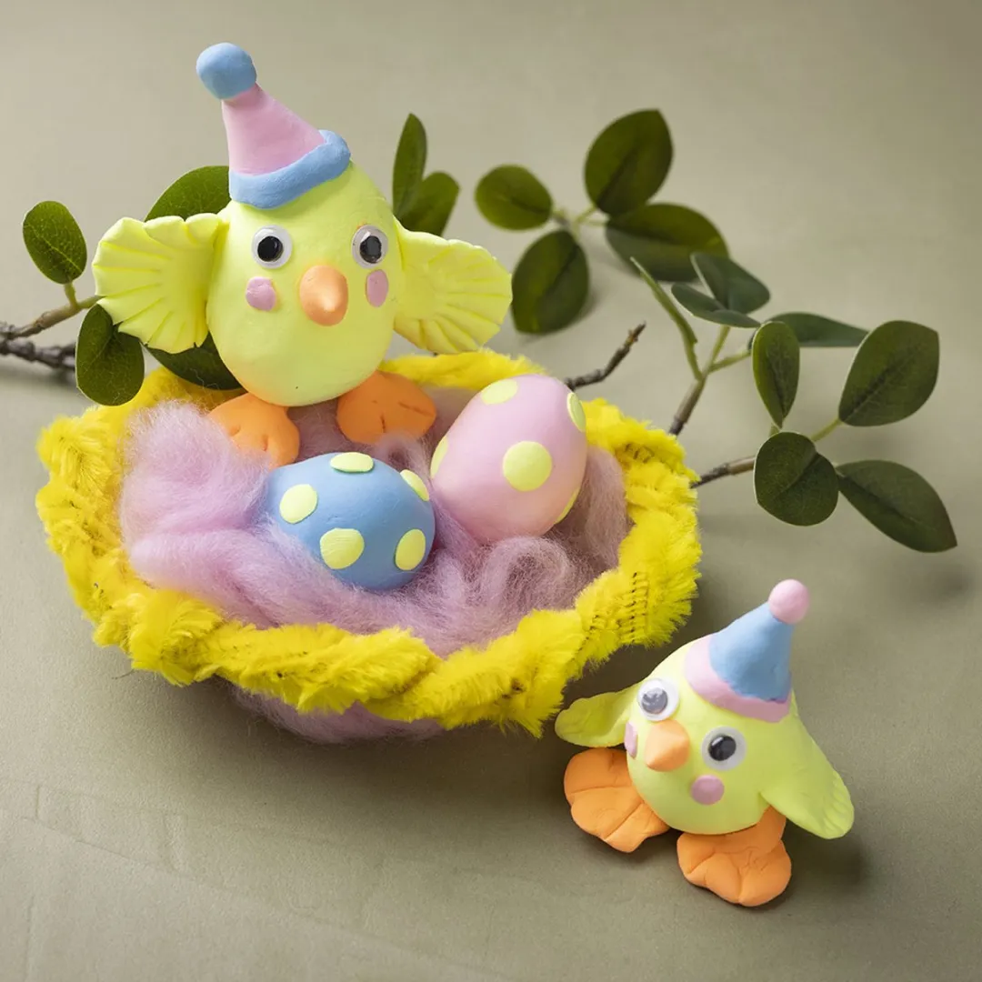 Creativ Company Mini Hobbyset Boetseren Pasen - Multicolor