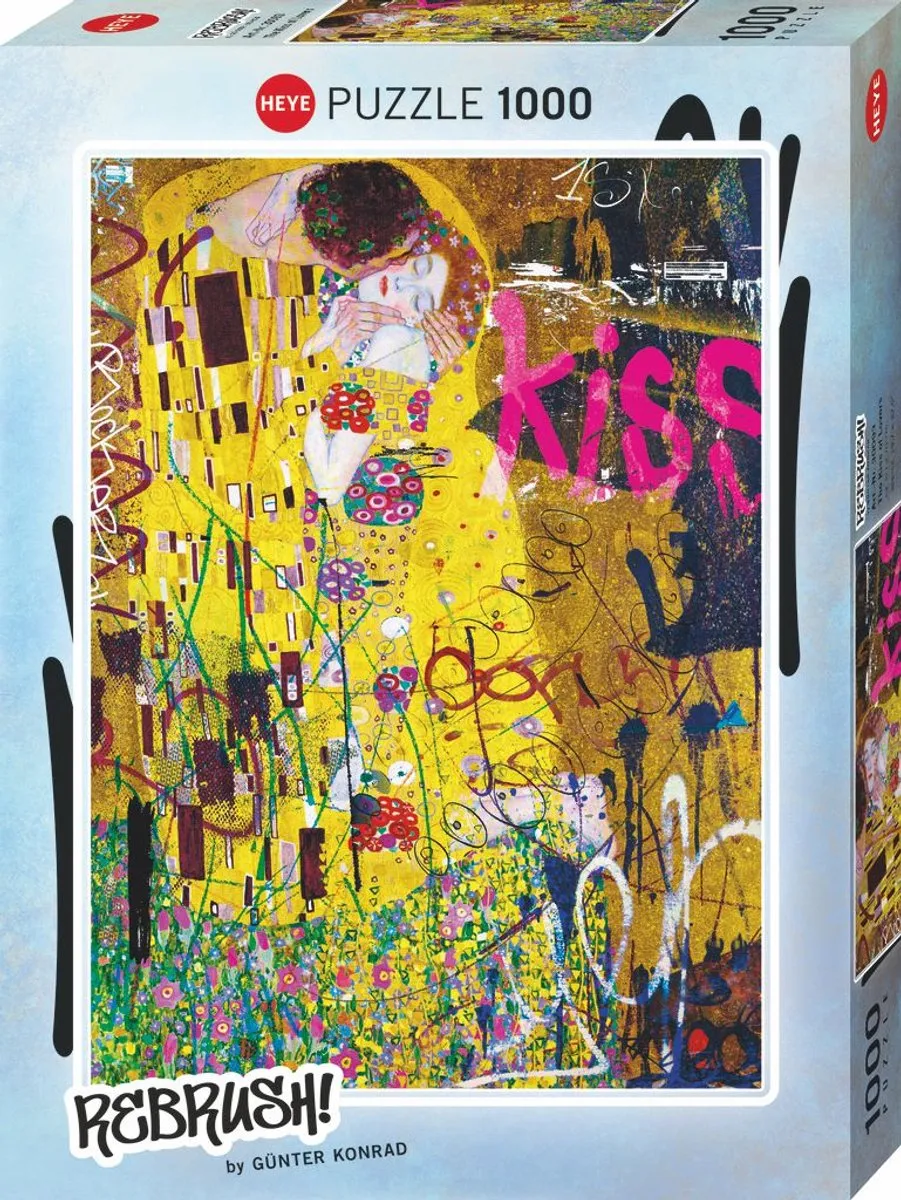 Heye Kiss of Lovers Legpuzzel 1000 Stuks - Multicolor