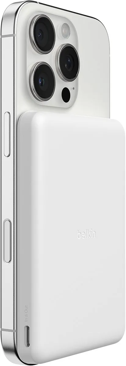 Belkin Slim Magnetic Power Bank 5000mAh BPD010HQWH