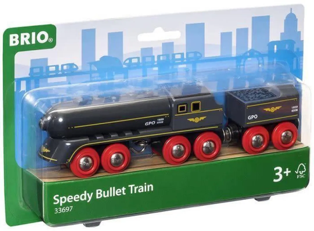 BRIO Hogesnelheidstrein 33697002 - Zwart