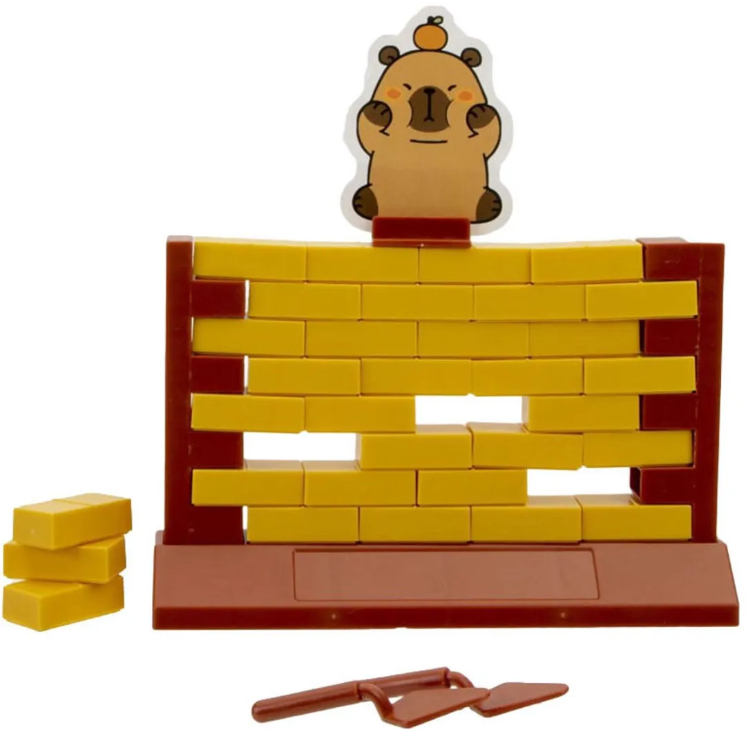 Jono Toys Capibara Balansmuur Spel 32-delig