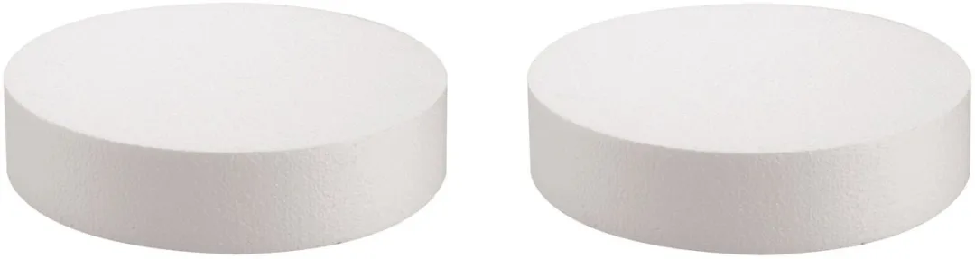 Glorex Hobby Piepschuim Schijven 3x D30xH7cm