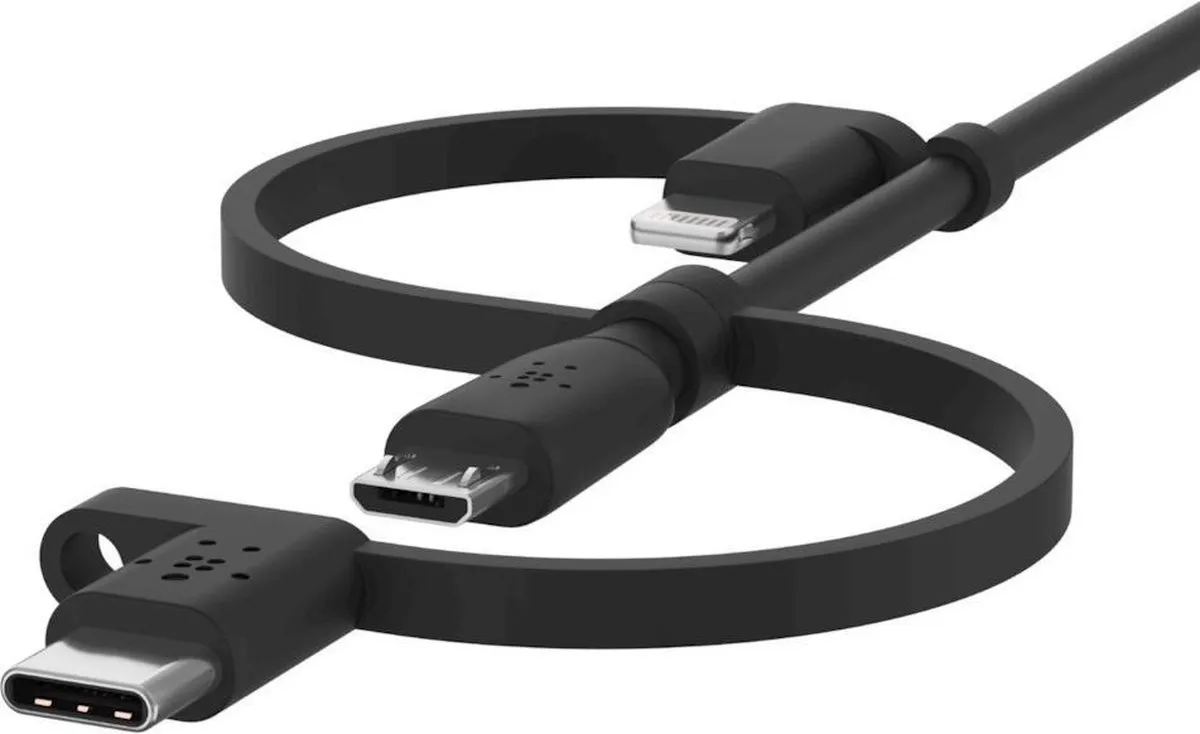 Belkin BOOST↑CHARGE Universele USB-kabel CAC001bt1MBK - 1m - Zwart