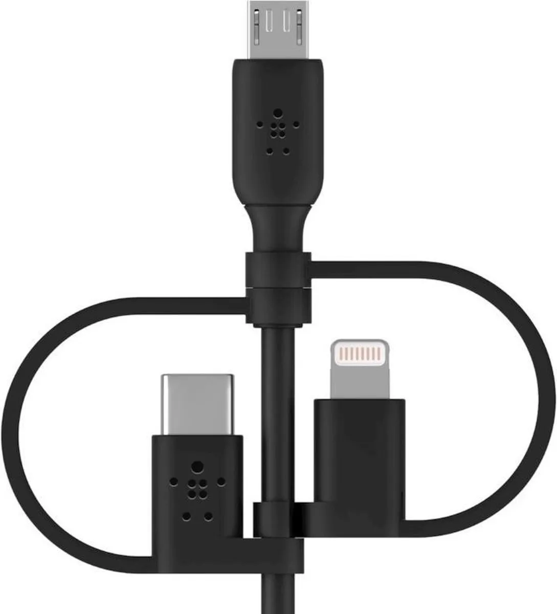 Belkin BOOST↑CHARGE Universele USB-kabel CAC001bt1MBK - 1m - Zwart