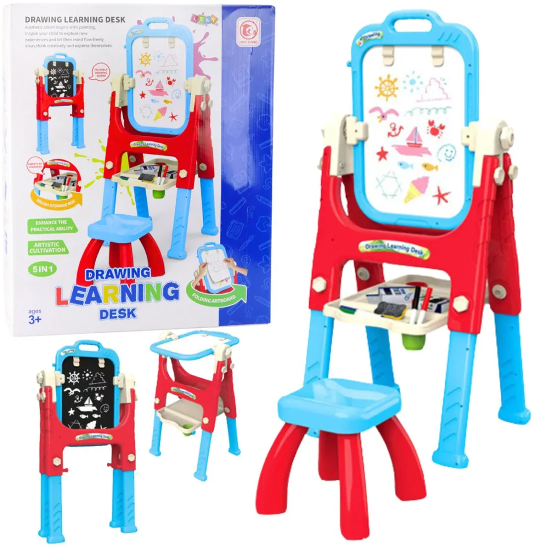 Lean Toys Leerbord 5-in-1 Tekentafel