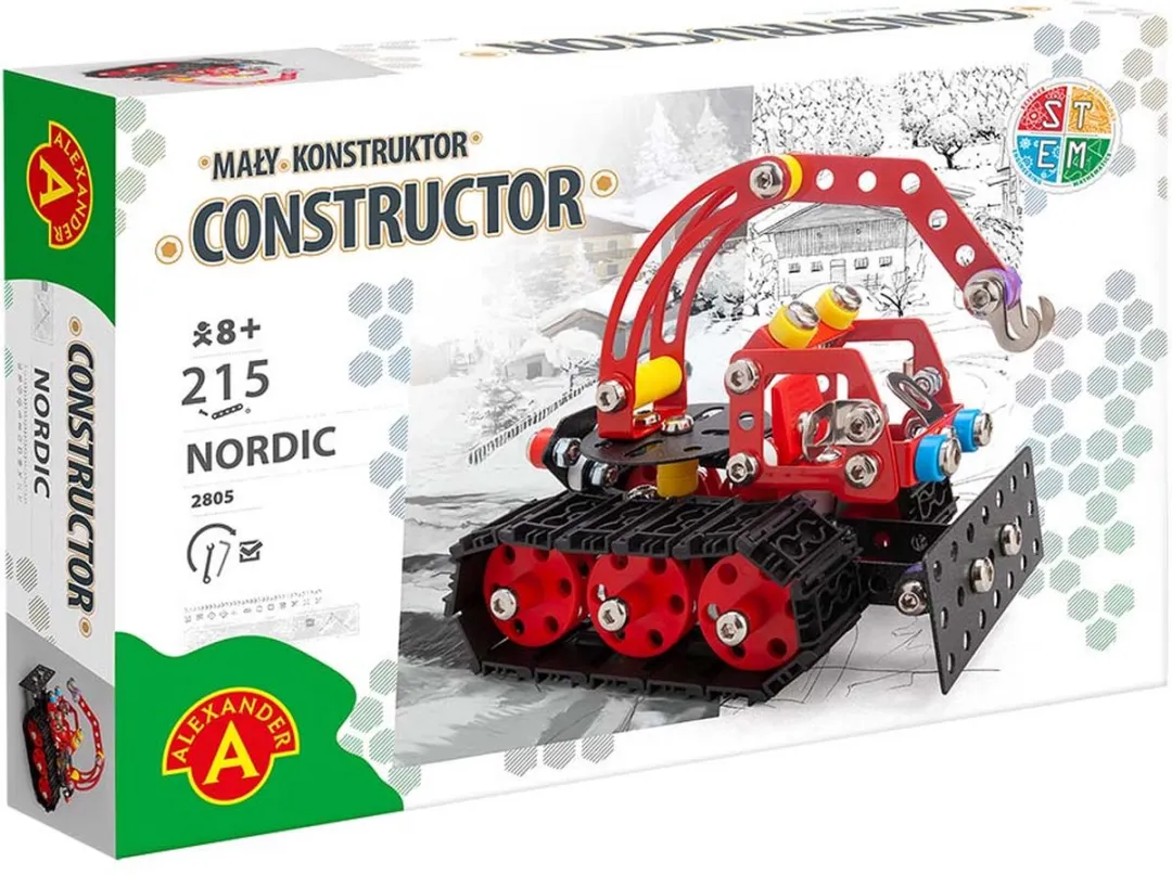 Alexander Toys Constructor Nordic Hijskraan