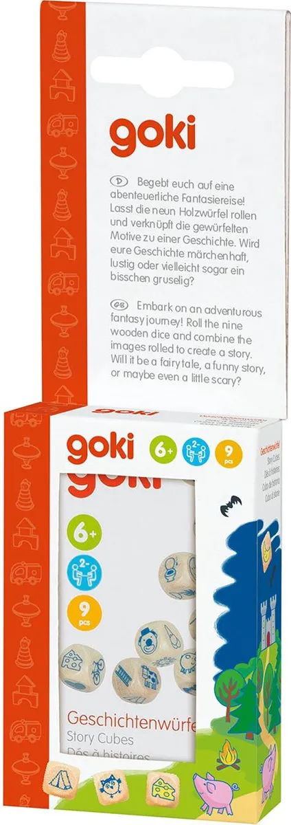 Goki Dice Game Stories - Multicolor
