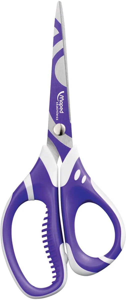 Maped Zenoa Fit Schaar 15cm - Paars/Wit