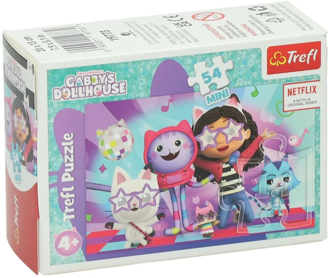 Trefl Mini Puzzel Gabby 54 Stuks - Multi