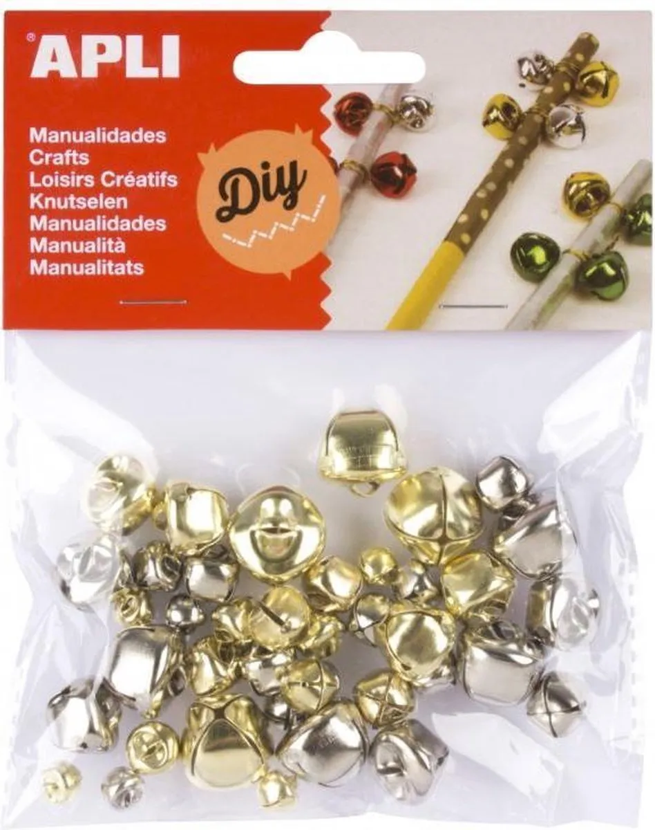 Apli Kids Belletjes Knutselmateriaal 40 Stuks