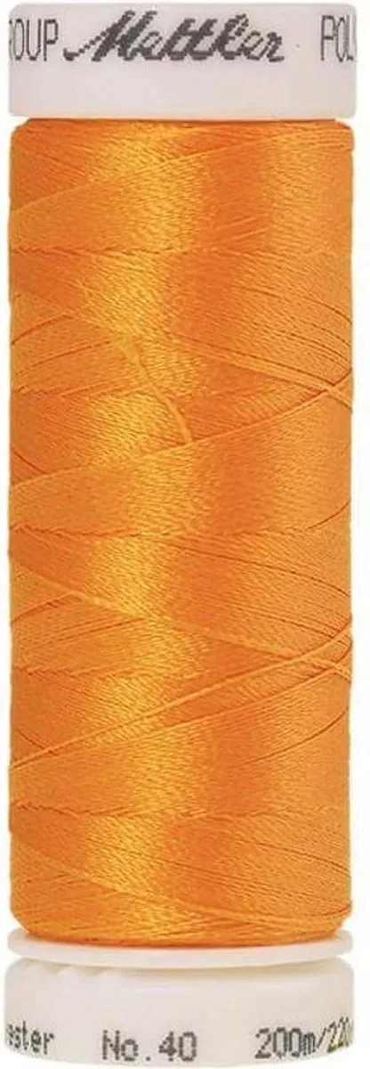 Amann Mettler Polysheen Naai-Borduurgaren Geel 200m