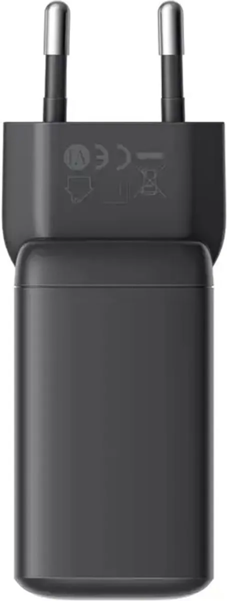 Anker 736 Nano II A2145G11 USB-C Oplader 100W - 3 Poorten - Zwart - afbeelding 6 van 6