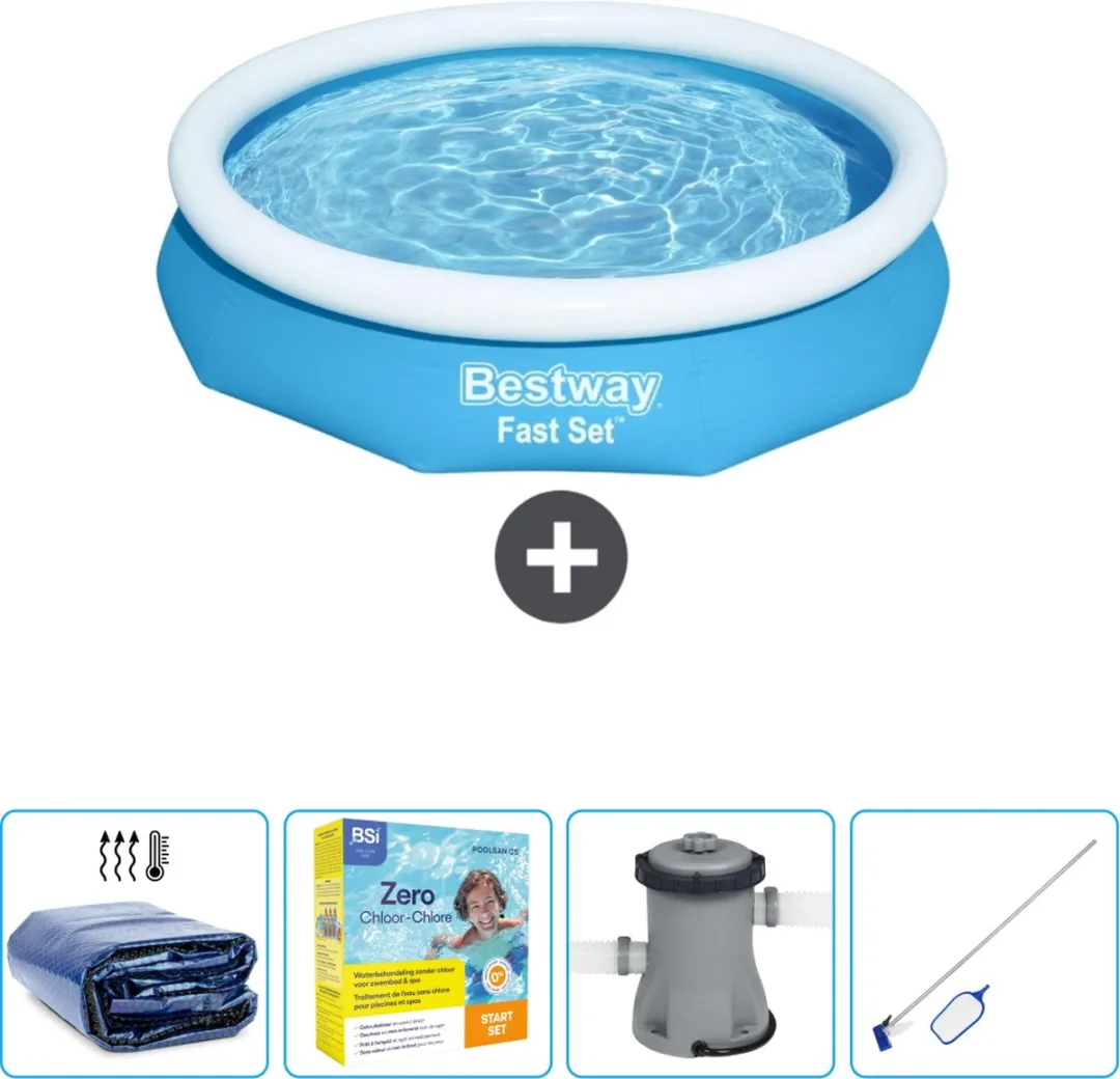 Bestway Fast Set Rond Zwembad 305x66cm