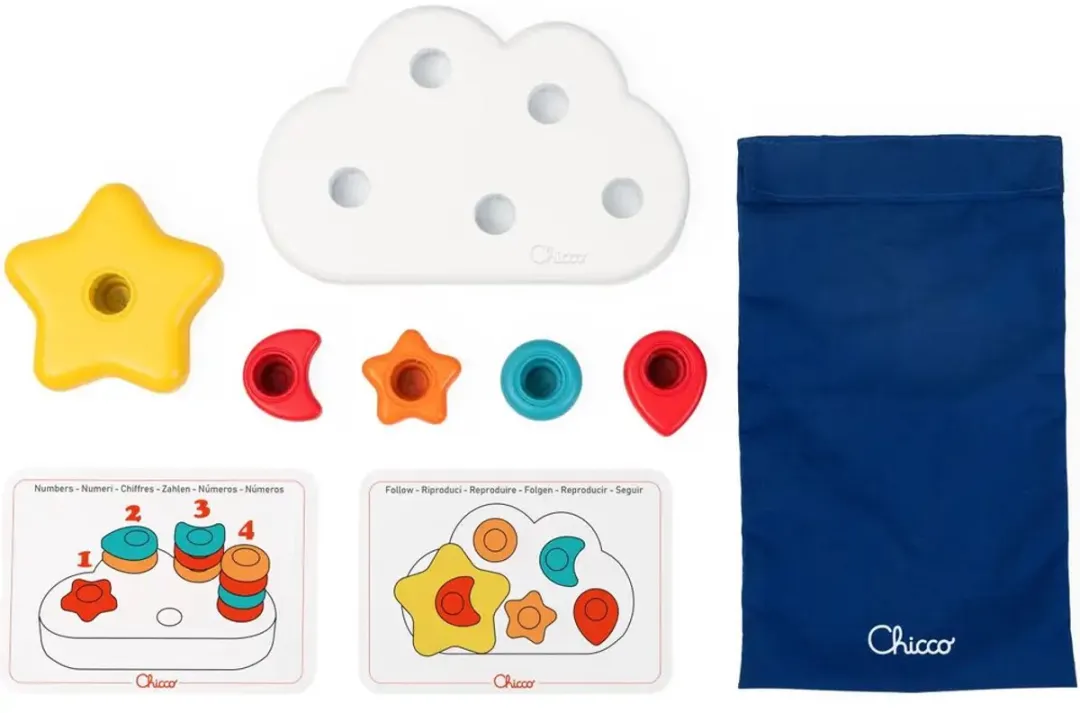 Chicco Wolken Vormenpuzzel