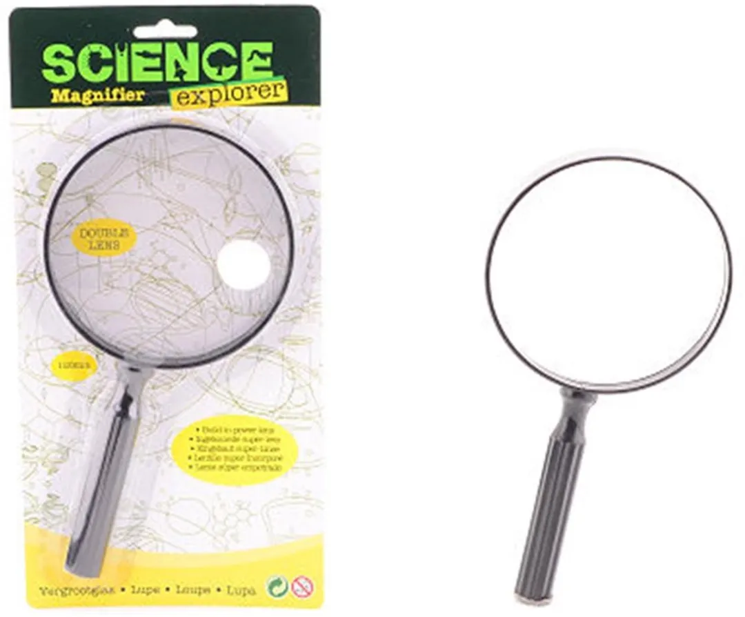 Johntoy Science Explorer Vergrootglas - Dubbele lens