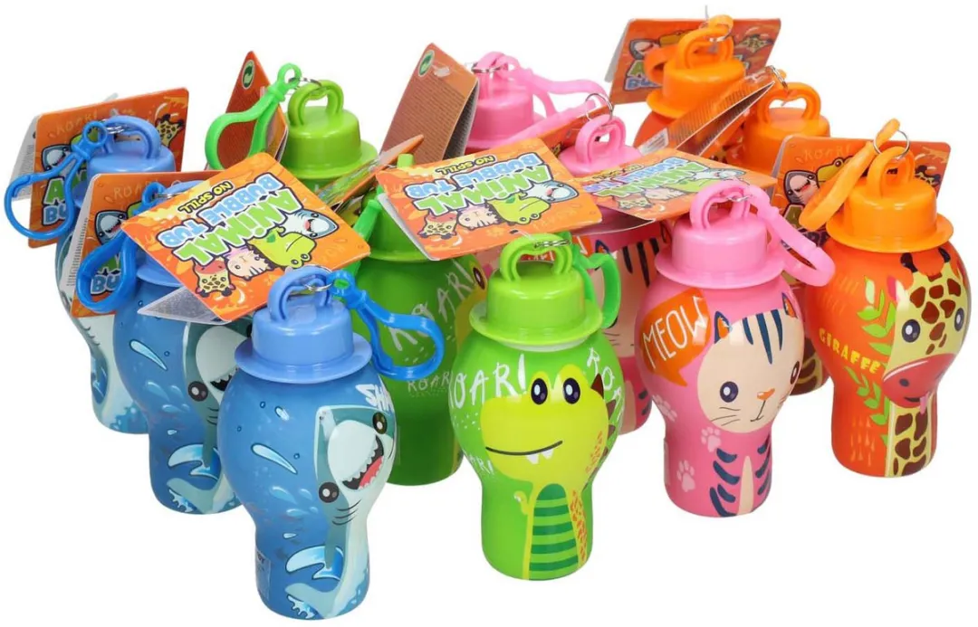 Johntoy Bellenblaas Anti-Lek Dieren 30ml Multicolor