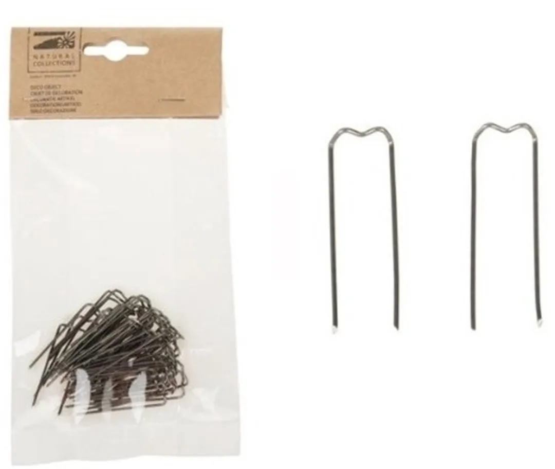 Rayher Steekschuim Grijs 56 Stuks - 20x10x7,5cm met 50 Steekkrammen