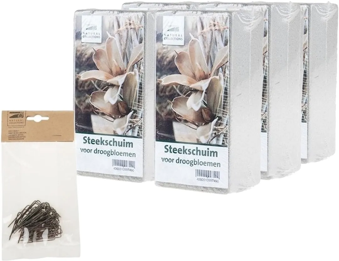 Rayher Steekschuim Grijs 56 Stuks