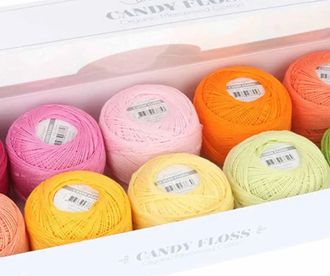 Scheepjes Candy Floss PASSIONFRUIT - 10 Kleuren 200g