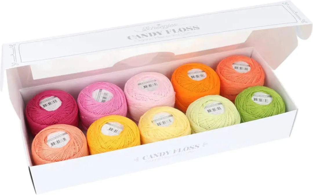 Scheepjes Candy Floss PASSIONFRUIT - 10 Kleuren 200g