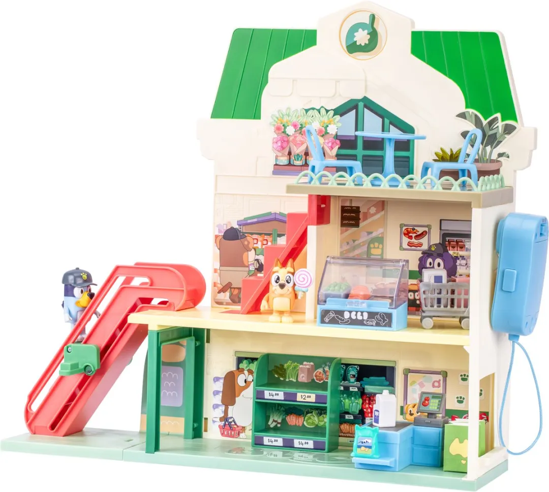 Moose Toys Bluey Supermarkt Speelset 18918 - Multikleur