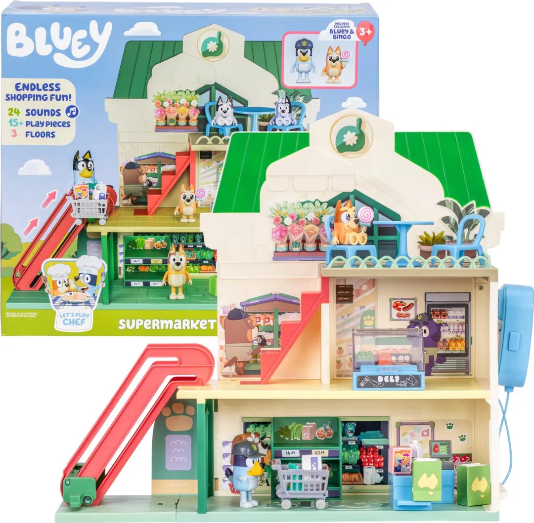 Moose Toys Bluey Supermarkt Speelset 18918