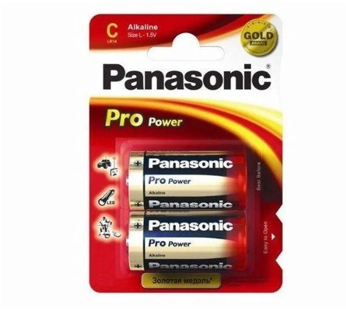 Panasonic C Pro Power Batterijen LR14