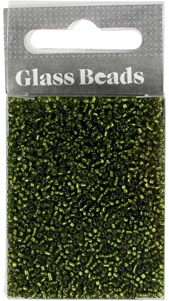 Creativ Company CC Rocailles 1,7mm Groen - 25gr