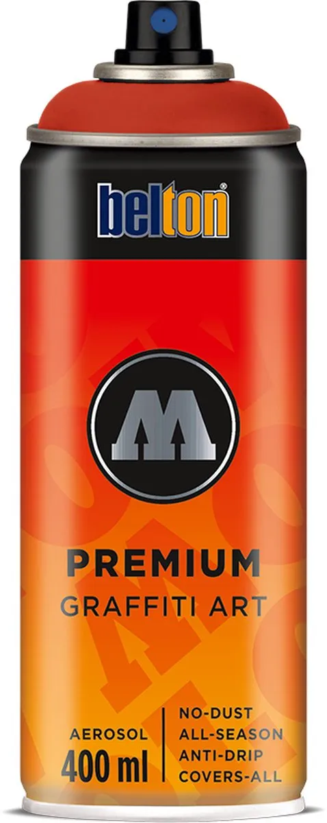 Molotow Belton Premium Vermilion Spuitbus 400ml