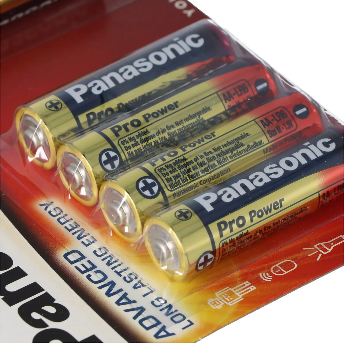 Panasonic Pro Power Mignon LR6 AA - 8 Stuks