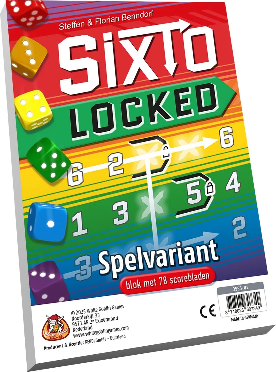 White Goblin Games Sixto: Locked Uitbreiding
