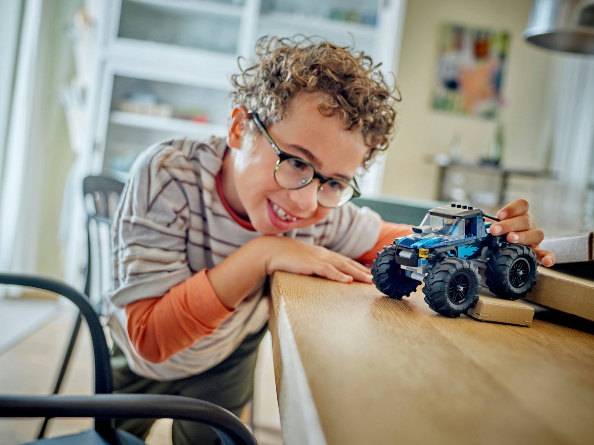 LEGO City Blauwe monstertruck - 60402