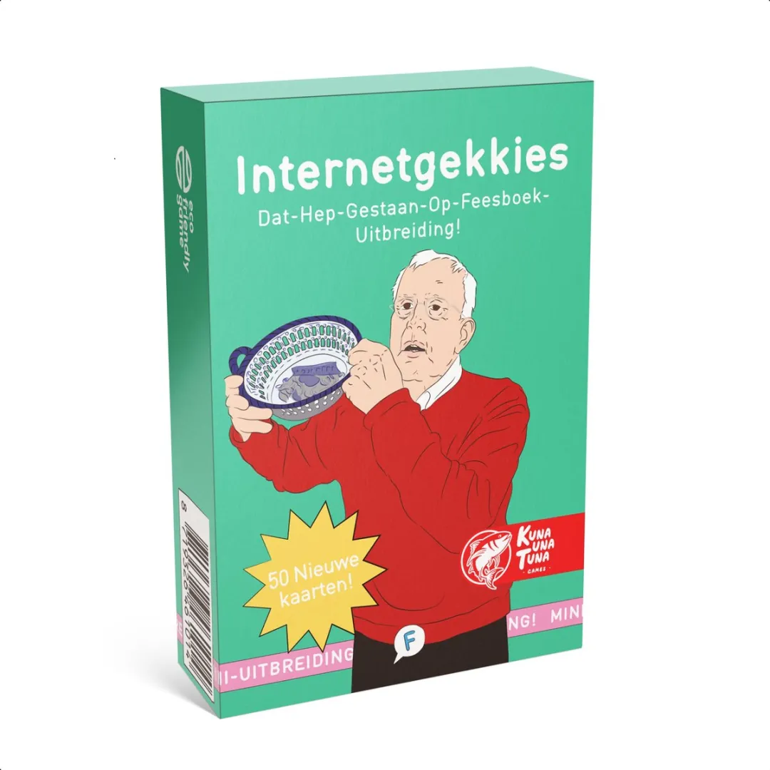 Internetgekkies Themaset - Dat Hep Gestaan Op Feesboek Uitbreiding