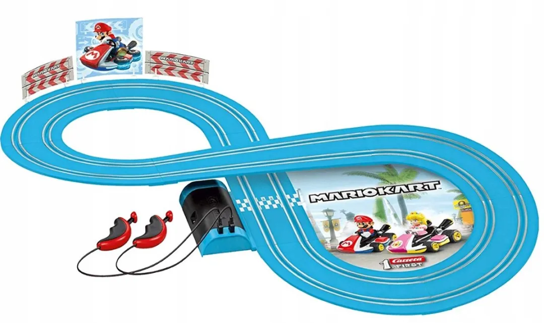 Carrera First Super Mario Racebaanset Blauw