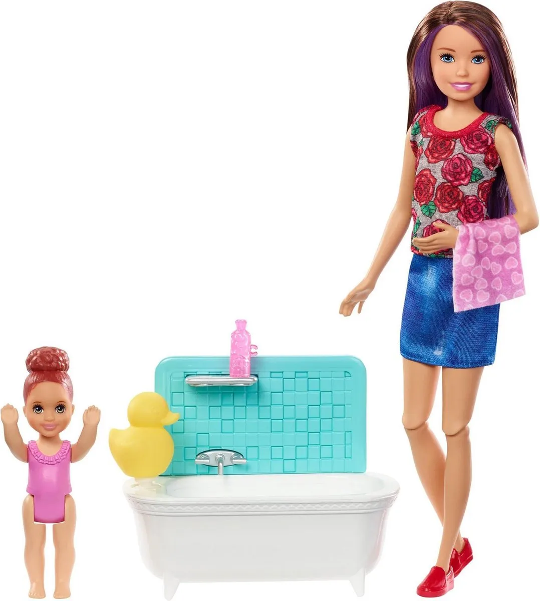 Barbie Skipper Babysitters Inc Badtijd FXH05