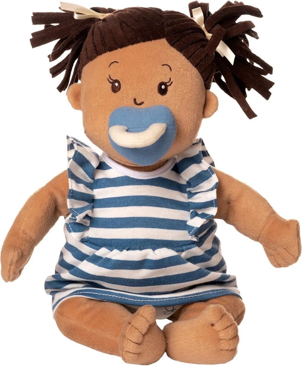 Manhattan Toy Knuffel Baby Stella Junior 38 Cm Pluche Beige