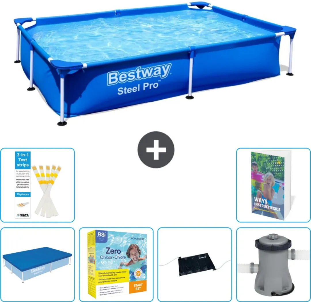 Bestway Steel Pro Zwembad 221x150cm