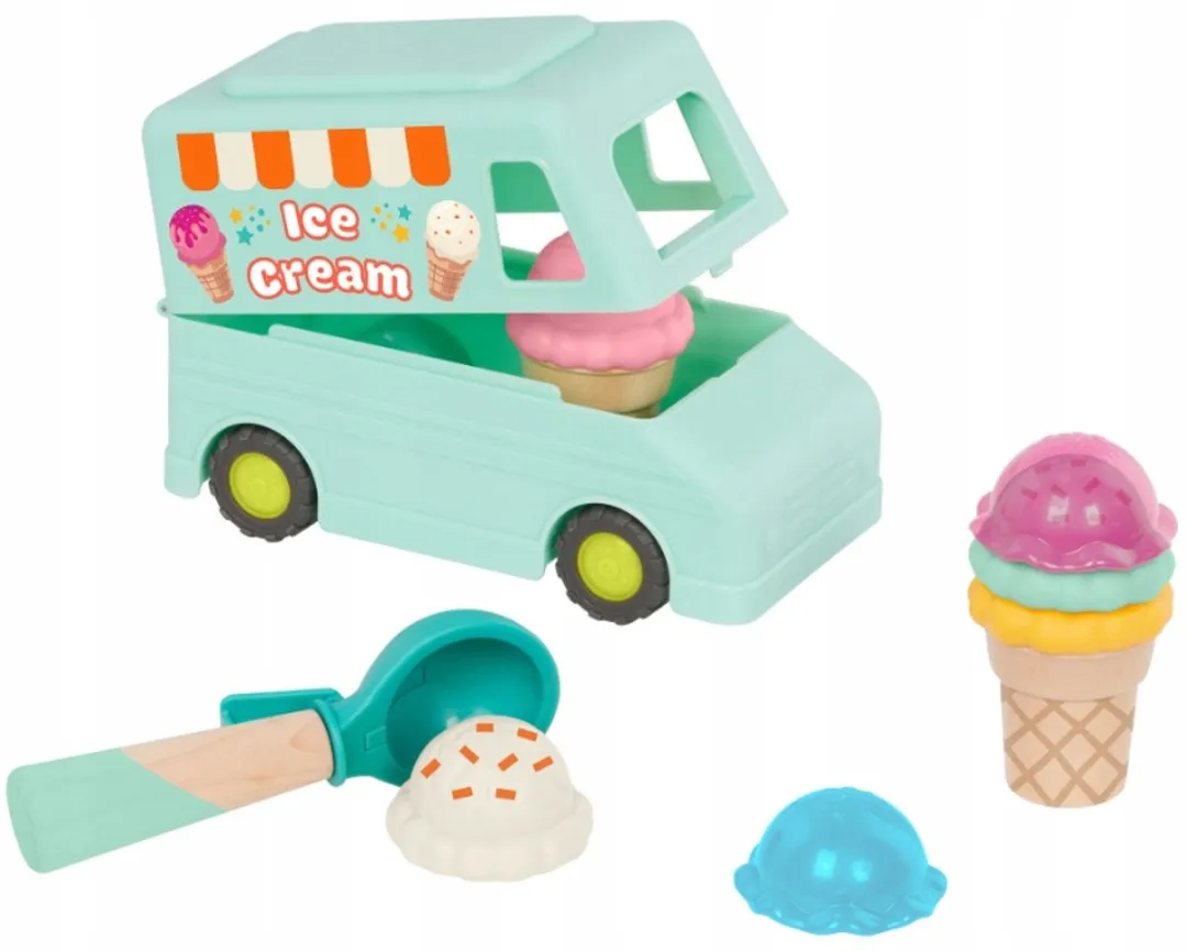 B.Toys Sweet Scoops IJswagen - Houten Speelgoed voor Kinderen