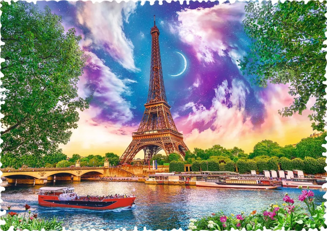 Trefl 600CS Lucht boven Parijs Puzzel