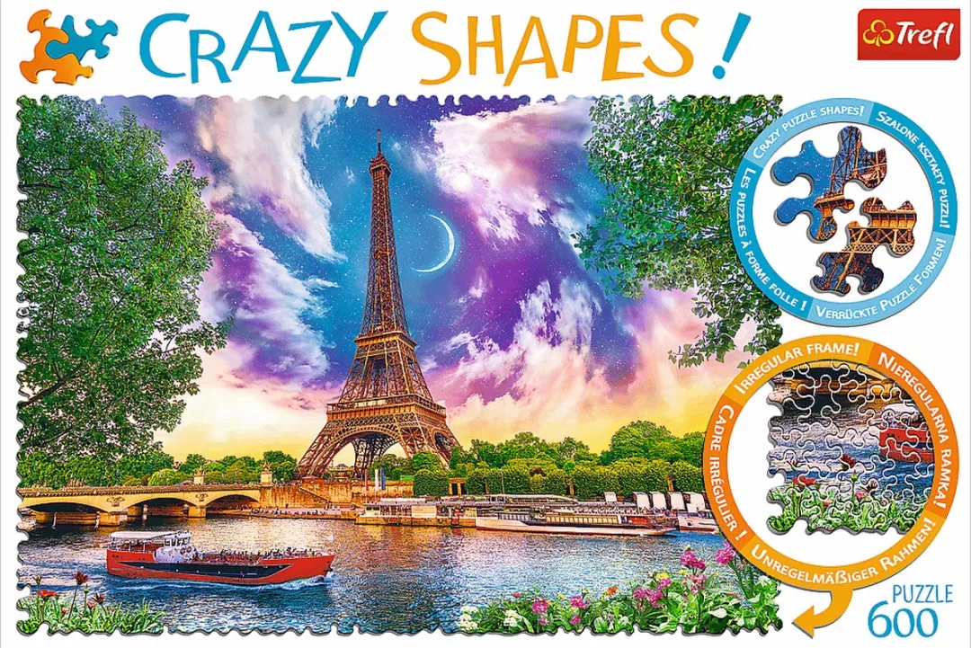 Trefl 600CS Lucht boven Parijs Puzzel - 500 Stuks - Meerkleurig