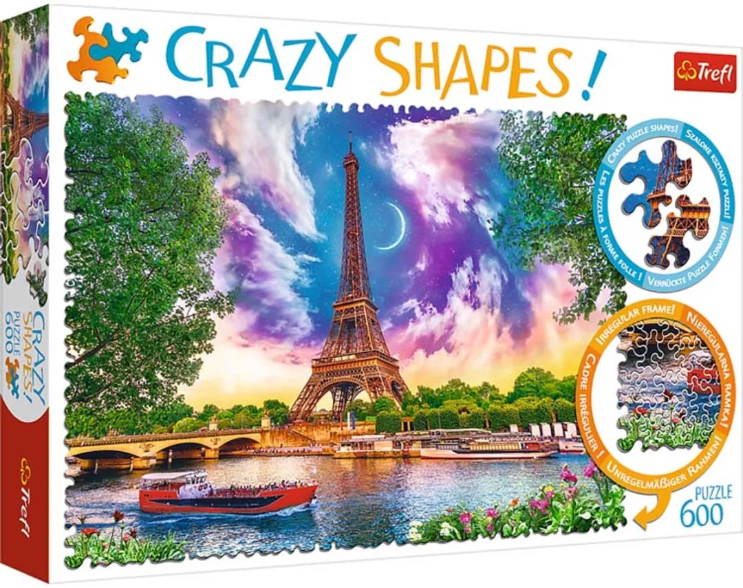 Trefl 600CS Lucht boven Parijs Puzzel - 500 Stuks - Meerkleurig