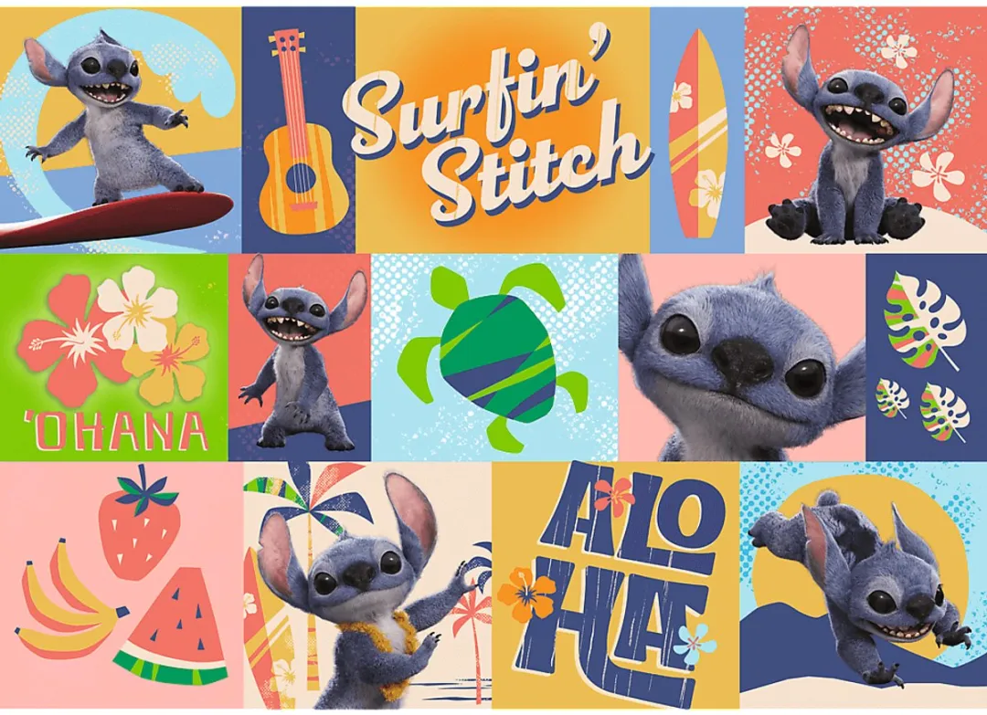 Trefl Disney Stitch The Movie Puzzel 200 Stuks - Multicolor