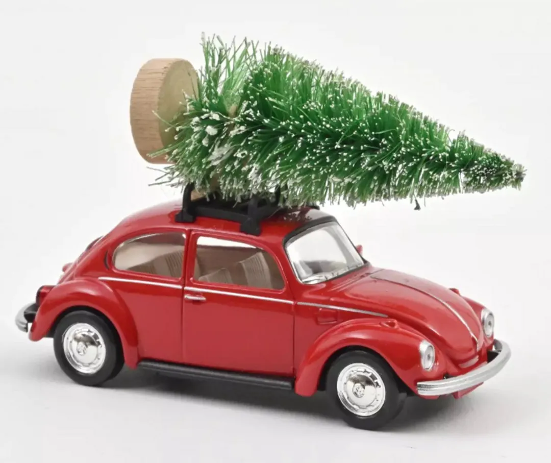 Volkswagen Kever Modelauto 1:43 - Rood - Norev 841006