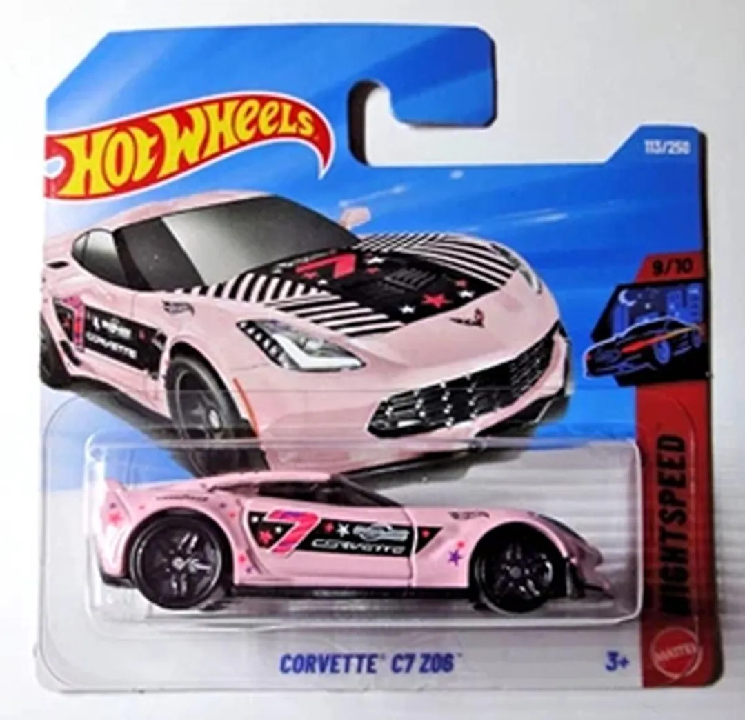 Hot Wheels Corvette C7 Z06 Princess Pink 21A