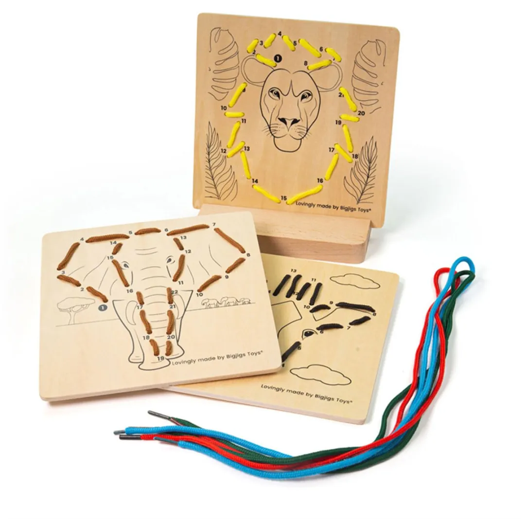 BIGJIGS Tekenbord Jungle 069162